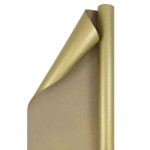 JAM Paper Gift Wrap - Kraft Wrapping Paper - 25 Sq Ft - Gold Kraft Paper - Roll Sold Individually