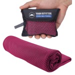 Tough Outdoors Cooling Towel - Cooling Towels for Neck & Face - Ice Wrap & Sweat Rag for Camping Gym Yoga & Sports - Workout Towel for Gym Sweat - Cool Towels for Extreme Heat