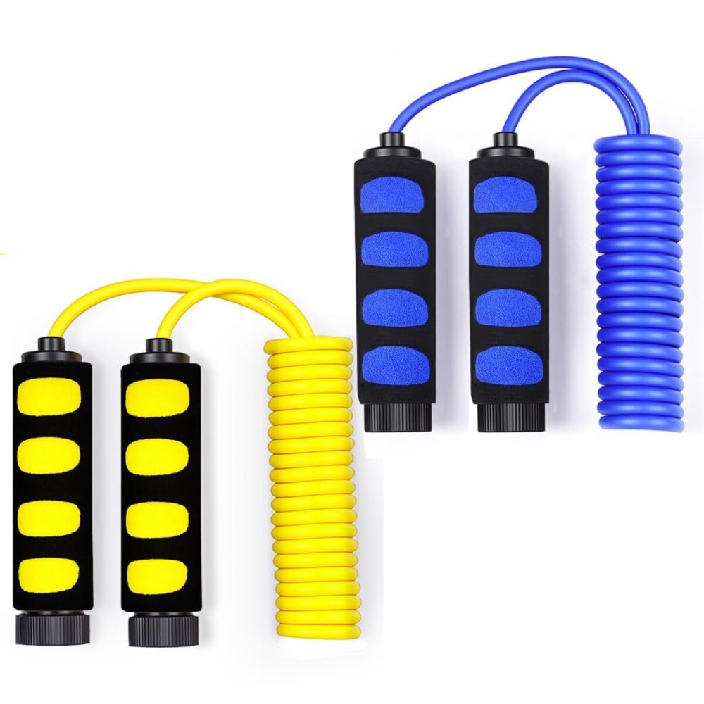 Jump Rope, Jump Ropes for Kids, Jump rope Fitness, 2 pack Lightweight &Adjustable kids Jump Ropes-Jumping Rope for Men Women Adult Boys Girls Youth, Speed Jump Rope for Exercise, Boxing, Workout