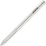PANA 3/32 Shank Size - Under Nail Cleaner Silver Carbide Bit Extra Fine Grit - Nail Drill Bit for Dremel Machine