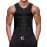 Wonderience Men Waist Trainer Vest Hot Neoprene Sauna Suit Corset Body Shaper Zipper Tank Top Workout Shirt(Black, XX-Large)