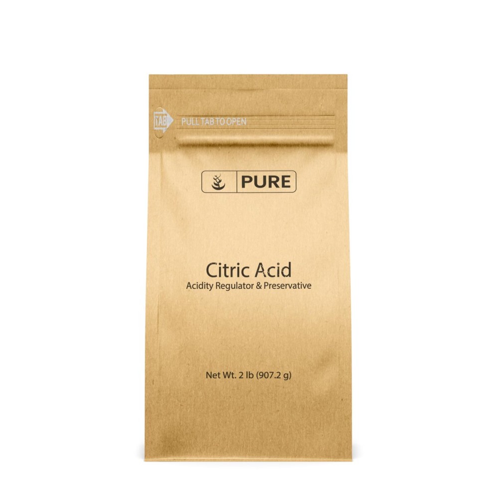 PURE ORIGINAL INGREDIENTS Citric Acid Powder (2 lb) Eco-Friendly Packaging, Natural, Food Safe