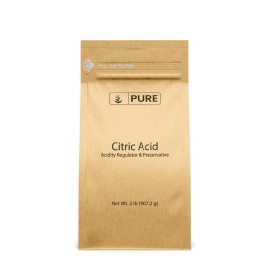 PURE ORIGINAL INGREDIENTS Citric Acid Powder (2 lb) Eco-Friendly Packaging, Natural, Food Safe