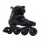LIKU Fitness Professional Inline Skates Women Men Adult Youth Black (Men 6,Women 7)