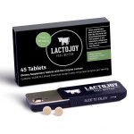 LactoJoy Lactase Pills 14,500 I 45 Pieces I Powerful Lactase Enzymes for Lactose Intolerance I Ultra Pure Lactase for Improved Digestion I No Silicon Dioxide, No Artificial Flavors, No Sucralose