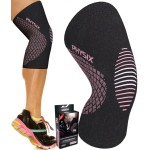 PHYSIX GEAR Knee Support Brace - Premium Recovery & Compression Sleeve for Meniscus Tear, ACL, MCL Running & Arthritis - Best Neoprene Stabilizer Wrap for Crossfit, Squats & Workouts (Single Pink S)
