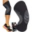 PHYSIX GEAR Knee Support Brace - Premium Recovery & Compression Sleeve for Meniscus Tear, ACL, MCL Running & Arthritis - Best Neoprene Stabilizer Wrap for Crossfit, Squats & Workouts (Single Grey L)