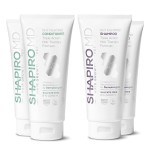 Shapiro MD Hair Growth Experts Hair Loss Shampoo and Conditioner, DHT Fighting Vegan Formula for Thinning Hair Developed by Dermatologists, Experience Healthier & Thicker Hair - 2 Month Supply