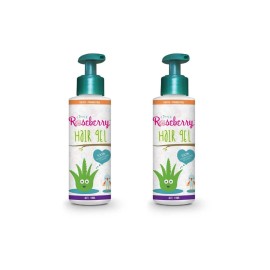 2 Pack Hair Gel for Kids | Light Hold | Chemical Free | Made with Organic Aloe Vera and Vitamins | Safe on Babies, Toddlers, Men and Women | Paraben, Sulfate & Fragrance Free | Made in USA