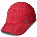 Sport Cap Quick Dry Sport Caps Soft Brim Lightweight Waterproof Running Hat Breathable Baseball Cap Cooling Portable Sun Hats for Men and Woman Performance Workouts and Outdoor Activities Rose Red