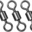 Dr.Fish Barrel Fishing Swivels, Available from 12-12/0, Stainless Swivels Fishing Tackle Saltwater, Freshwater, Leader/Line/Lure Connector 2 95LB