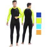 COPOZZ Mens Wetsuit - Full Body UV Protection Wet Suit for Surfing, Diving & Snorkeling