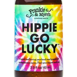 Frankie and Myrrh Hippie Go Lucky - Patchouli & Grapefruit Oil | Earthy, Musky Freshwater Cologne Aromatherapy Spray for Relaxing Stimulation and Energy | Room, Linen and Body Mist