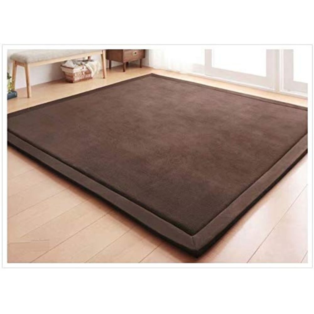 V-mix Children Play Mat, Handmade Weaving Plush Foam Play Crawling Rugs for Baby, Toddler, and Children Play Blanket, Yoga Mat, Exercise Mat-Cushy- Soft & Thick Hypoallergenic, Non-Toxic, Reversible