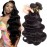 QTHAIR 18A Brazilian Virgin Hair Body Wave Remy Human Hair 3 Bundles Weaves 18 18 18 inch 300g 100% Unprocessed Brazilian Body Wave Hair Weaving Natural Color