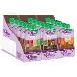 Plum Organics Mighty Veggie and Mighty Immunity Organic Toddler Food - Veggie and Fruit Blend Variety Pack - 4 oz Pouch (Pack of 18) - Organic Fruit and Vegetable Toddler Food Pouch