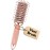Lily England Vented Hair Brush for Blow Drying - Easy Detangling Hairbrush for Women for Fine, Thick, Curly Hair with Non-Slip Gel Handle - Static Free Vent Hair Brushes for Faster Drying, Rose Gold