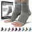 SB SOX Plantar Fasciitis Relief Socks - Ankle Brace Compression Sleeve - Arch Support for Foot Pain, Swelling, Heel Spurs - Foot Brace for Achilles Tendonitis Relief, Injury Recovery (Gray, Large)
