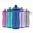 Pogo BPA-Free Tritan Plastic Water Bottle with Soft Straw Lid, 18 Oz, Blue
