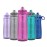 Pogo BPA-Free Tritan Plastic Water Bottle with Soft Straw, 32 Oz, Fuchsia