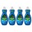 Palmolive Ultra Dishwashing Liquid Dish Soap, Oxy Power Degreaser - 32.5 Fl Oz (Pack of 4)