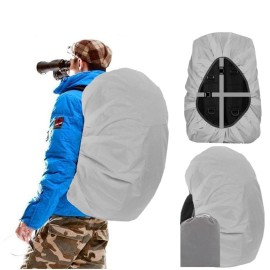 Joy Walker Backpack Rain Cover Waterproof Breathable Suitable for (15-30L, 30-40L, 40-50L, 50-70L, 70-90L) Backpack Hiking/Camping/Traveling (gray, XL (for 50-70L backpack))