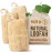 CraftsOfEgypt Natural Loofah Sponge - Egyptian Luffa Body Scrubber Pack of 3 for Men & Women, Natural Bath & Shower Loofah Exfoliator, All Natural Loofah Sponges for Face Back & Body, 6 x 6