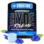 PROSUPPS Mr. Hyde Xtreme Pre Workout Powder with Creatine, Beta Alanine & Caffeine - Extreme Energy, Pumps, Focus & Performance - Fitness & Gym Supplements for Men & Women (Blue Razz, 30 Servings)