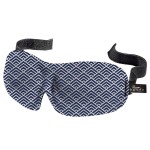 Bucky 40 Blinks No Pressure Printed Eye Mask for Travel & Sleep, Geo Tri, One Size
