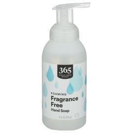 365 by Whole Foods Market, Foaming Hand Soap, Fragrance Free, 12 Fl Oz