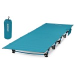 MARCHWAY Ultralight Folding Tent Camping Cot Bed, Portable Compact for Outdoor Travel, Base Camp, Hiking, Mountaineering, Lightweight Backpacking (Blue)