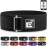 Self-Locking Weight Lifting Belt - Premium Weightlifting Belt for Serious Functional Fitness, Power Lifting, and Olympic Lifting Athletes (26 - 30, Around Navel, Small, Black)