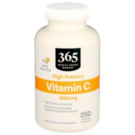 365 By Whole Foods Market, Vitamin C 1000Mg, 250 Count