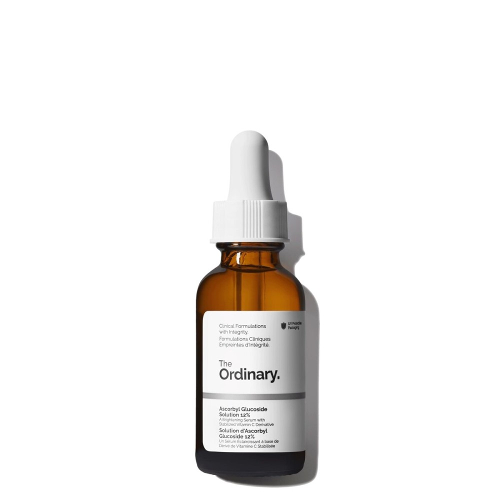 The Ordinary Ascorbyl Glucoside Solution 12%, Vitamin C Serum for Even Skin Tone and Antioxidant Protection, 1 Fl Oz