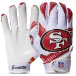 NFL San Francisco 49Ers Youth Medium Receiver Gloves