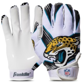 NFL Jacksonville Jaguars Youth Medium Receiver Gloves