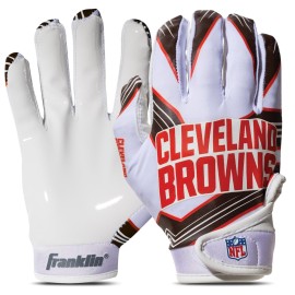 NFL Cleveland Browns Youth Medium Receiver Gloves