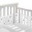 BreathableBaby Breathable Mesh Liner for Full-Size Cribs, Classic 3mm Mesh, Starlight (Size 4FS Covers 3 or 4 Sides)
