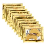 Adofect Under Eye Patches (30 Pairs)24K Gold Eye Mask Collagen Eye Gel Mask with Collagen & Hyaluronic Acid for Puffy Eyes and Dark Circles, Skin Care for Men & Women Gift, Gold