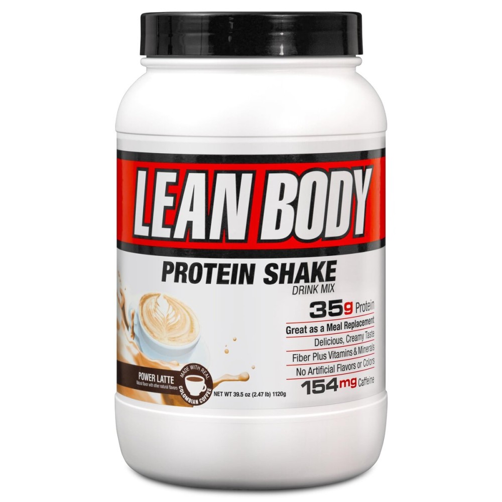Labrada Lean Body MRP with Premium Columbia Coffee (154mg of Caffeine), Power Latte, 2.47LB Tub
