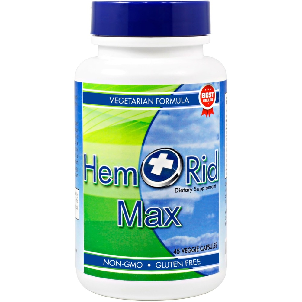 HemRid Max - Fast Hemorrhoid Relief. Get The Hemorrhoid Pills That Actually Work. Works in Just 2-5 Days.