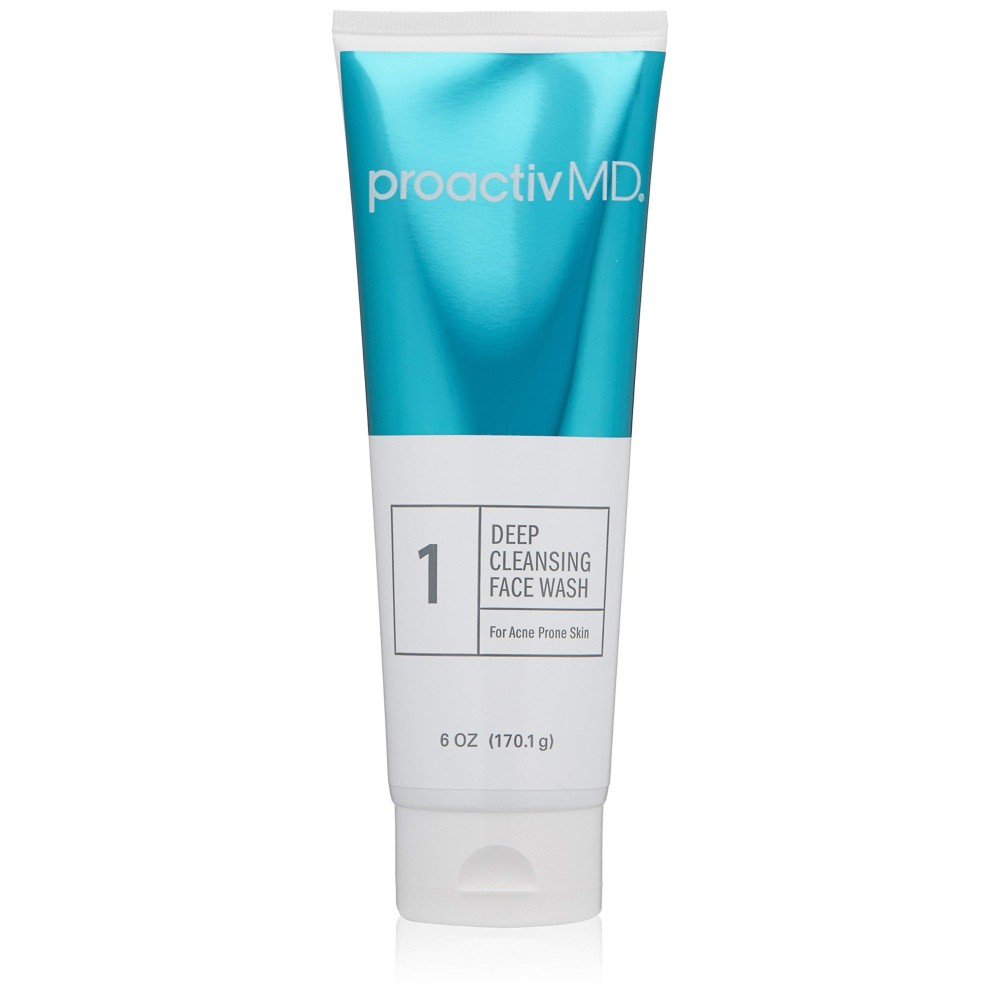 Proactiv MD Exfoliating Face Wash, Gentle and Hydrating Facial Cleanser and Acne Treatment for Sensitive Skin, 6 Oz Clear Unscented
