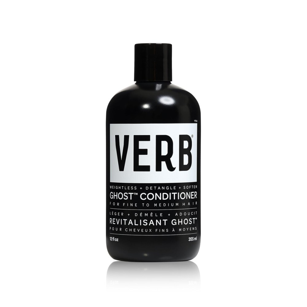 VERB Ghost Conditioner, 12 fl oz- Infused with Moringa Oil -Moisturizes Fine and Weighed Down Hair - Vegan, No Parabens or Harmful Sulfates