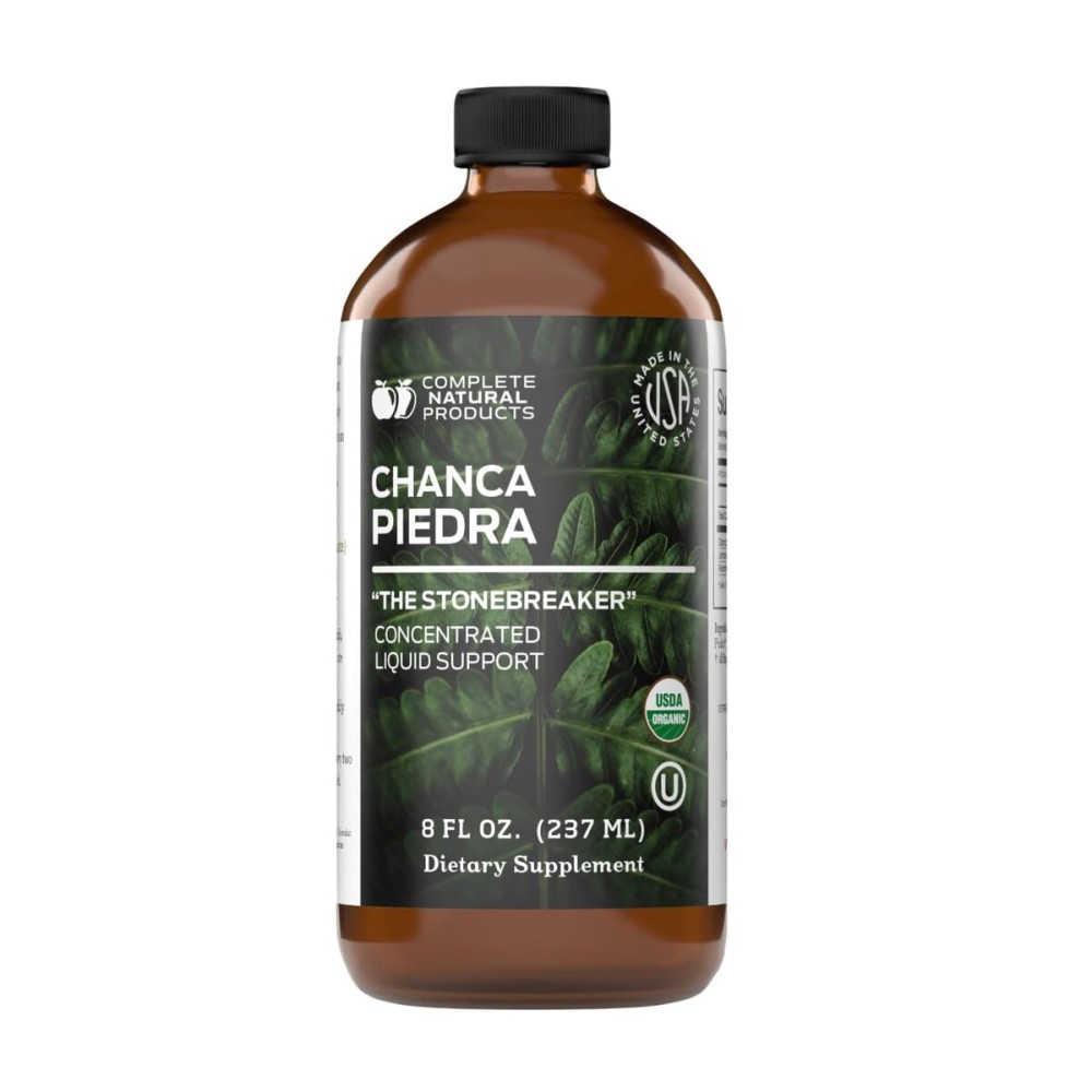 Organic Chanca Piedra Concentrate & Extract 8oz - Phyllanthus Niruri - Natural Liquid Stone Breaker & Crusher Tincture