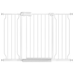 Fairy Baby Extra Wide Baby Gates 48-53 Inch, Auto Close Child Safety Gates for Stairs Banister Doorways Hallway,Indoor Safety Child Gates for Kids or Pets