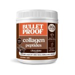 Bulletproof Chocolate Collagen Protein Powder with MCT Oil, 19g Protein, 17.6 Oz, Collagen Peptides and Amino Acids for Healthy Skin, Bones and Joints, Packaging May Vary