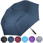 ZOMAKE Large Golf Umbrella for Rain Heavy Duty,Big Golf umbrellas Windproof,68 Inch Extra Large Oversized Umbrella(Navy Blue)