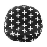 Mila Millie Water Resistant Removable Cover for Newborn Lounger | Unisex Swiss Cross Design | Premium Quality Soft Wipeable Fabric (Swiss Cross)