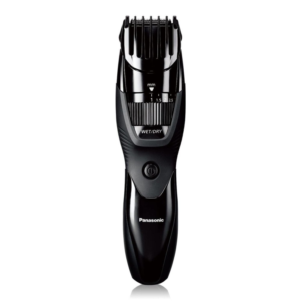 Panasonic Cordless Beard Trimmer for Men with Precision Dial, 19 Adjustable Length Settings, Rechargeable Battery, Washable - ER-GB42-K (Black)