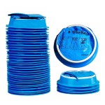 PukeBag 50 Pack Emesis Bag, Disposable Vomit Bags, Aircraft Barf Car Sickness Nausea Bags for Travel Motion Sickness